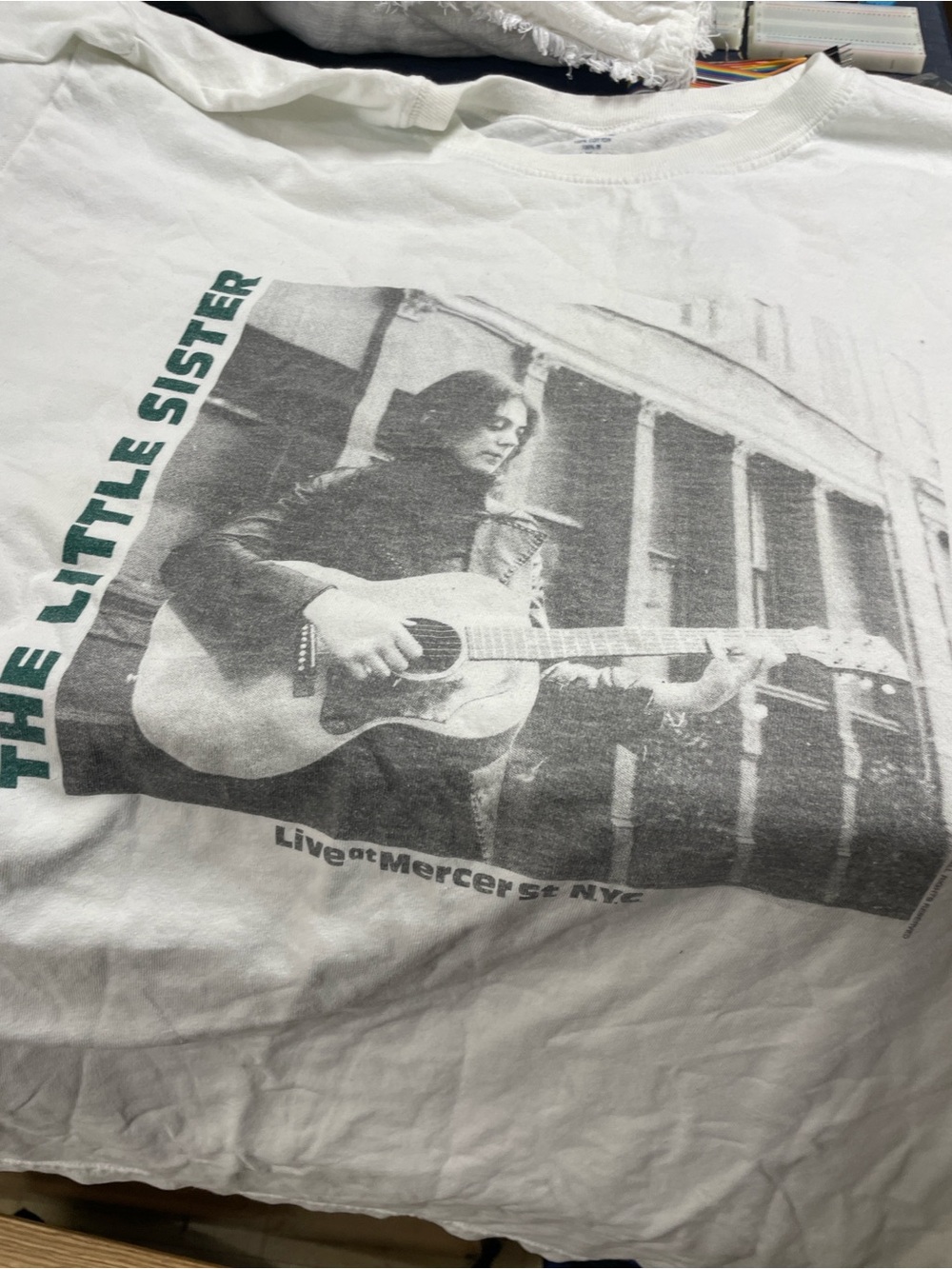 Brandy Melville White Crewneck Tee
